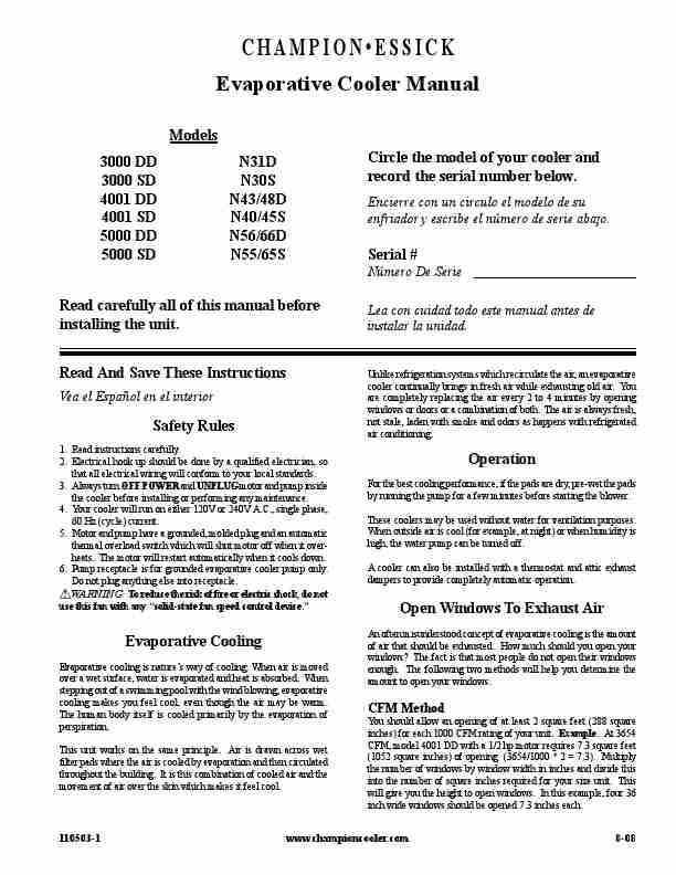 Champion Essick Evaporative Cooler Manual-page_pdf